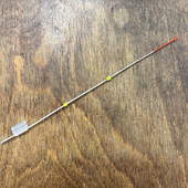 Ziemas makšķeres silikona sardzīņš 14cm/0.1-0.4gr