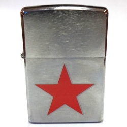 Zippo šķiltavas 200 Red Star