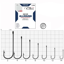 Āķi Cobra ROUND CA124, CA124-004